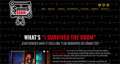 Desktop Screenshot of isurvivedtheroom.com