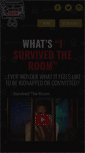 Mobile Screenshot of isurvivedtheroom.com